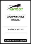 2003 ARCTIC CAT ATV DIAGRAM SERVICE MANUAL - PDF FILE