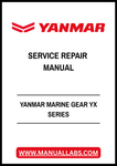 YANMAR MARINE GEAR YX SERIES SERVICE REPAIR MANUAL - PDF FILE