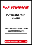 YANMAR 3TNV82A-BPMS ENGINE ILLUSTRATED MASTER PARTS CATALOGUE MANUAL - PDF FILE