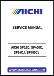 AICHI SP12C, SP400C, SP14CJ, SP460CJ SERVICE MANUAL - PDF FILE