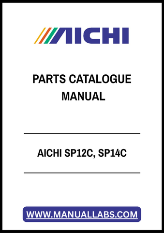 AICHI SP12C, SP14C PARTS CATALOGUE MANUAL - PDF FILE
