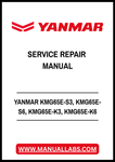 YANMAR KMG65E-S3, KMG65E-S6, KMG65E-K3, KMG65E-K6 MARINE GENERATOR SERVICE REPAIR MANUAL - PDF FILE