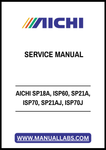 AICHI SP18A, ISP60, SP21A, ISP70, SP21AJ, ISP70J SERVICE MANUAL - PDF FILE