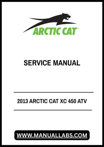  Unlock the full potential of your 2013 Arctic Cat XC 450 ATV with our comprehensive service manual in PDF format. This essential guide is designed to provide you with detailed instructions, diagrams, and troubleshooting tips to keep your ATV running smoothly and efficiently.