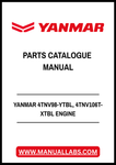 YANMAR 4TNV98-YTBL, 4TNV106T-XTBL ENGINE PARTS CATALOGUE MANUAL - PDF FILE