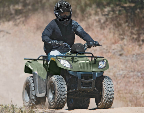 Experience the thrill of adventure with the ARCTIC 2013 CAT 150 ATV, designed for both performance and durability. This all-terrain vehicle is equipped with a powerful engine that delivers impressive speed and agility, making it perfect for off-road excursions or leisurely rides through nature. Its robust construction ensures it can handle rugged terrains while providing a smooth and comfortable ride.