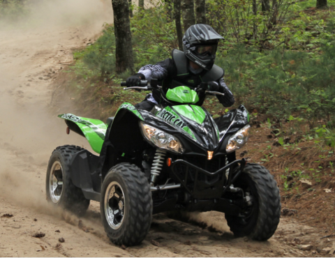 Experience the thrill of adventure with the ARCTIC 2013 CAT XC 450 ATV, designed for both performance and comfort. This powerful all-terrain vehicle boasts a robust engine that delivers exceptional torque and acceleration, making it perfect for tackling rugged landscapes or cruising through trails with ease. Its lightweight frame ensures agility, allowing you to navigate tight corners and challenging terrains effortlessly.