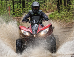 Experience the thrill of adventure with the ARCTIC 2014 CAT XC 450 ATV, designed for those who crave both power and precision. This robust all-terrain vehicle features a powerful engine that delivers exceptional performance, allowing you to tackle any landscape with ease. Its lightweight design ensures agility, making it perfect for navigating tight trails or open fields.
