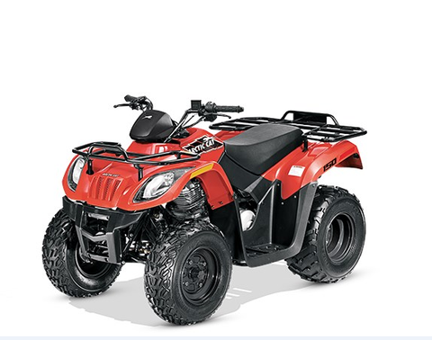 Experience the thrill of adventure with the ARCTIC 2015 CAT 150 ATV, designed for both performance and durability. This all-terrain vehicle is equipped with a powerful engine that delivers exceptional speed and agility, making it perfect for off-road excursions or leisurely rides through nature. Its robust construction ensures it can handle rugged terrains with ease, providing you with a reliable companion for all your outdoor adventures.