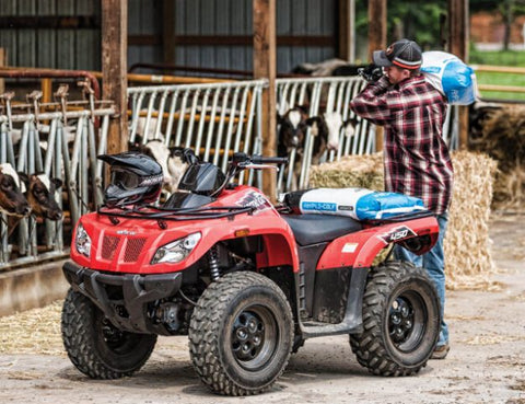 Experience the thrill of adventure with the ARCTIC 2015 CAT 450 ATV, designed for both rugged terrains and smooth trails. This powerful all-terrain vehicle combines robust performance with exceptional handling, making it the perfect companion for outdoor enthusiasts. With its reliable engine and durable construction, you can tackle any challenge that comes your way.