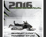 Unlock the full potential of your ARCTIC 2016 CAT Bearcat, Lynx, or Pantera XT LTD snowmobile with our comprehensive Service Repair Manual in PDF format. This essential guide is designed to provide you with detailed instructions, diagrams, and troubleshooting tips to keep your snowmobile running smoothly and efficiently.