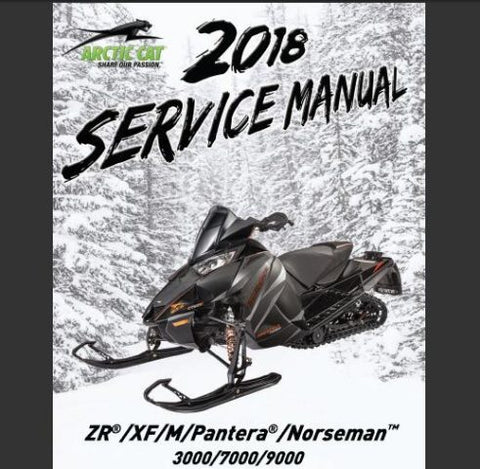 Unlock the full potential of your ARCTIC 2018 CAT ZR, XF, M, PANTERA, and NORSEMAN snowmobiles with our comprehensive 4-Stroke Service Repair Manual. This expertly crafted PDF file is designed to provide you with detailed instructions and insights, ensuring that you can maintain and repair your snowmobile with confidence.