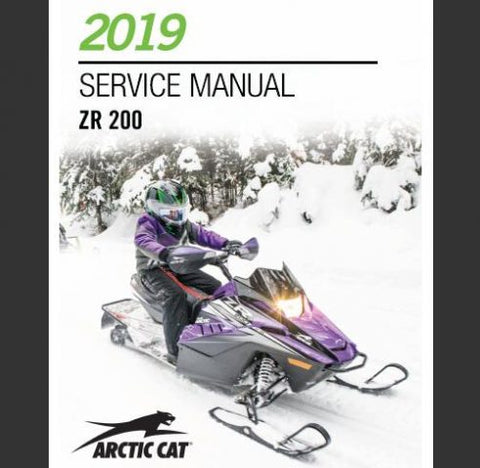 Unlock the full potential of your ARCTIC 2019 CAT ZR 200 snowmobile with our comprehensive Service Repair Manual in PDF format. This essential guide is designed to provide you with detailed instructions, diagrams, and troubleshooting tips to keep your snowmobile running smoothly and efficiently.