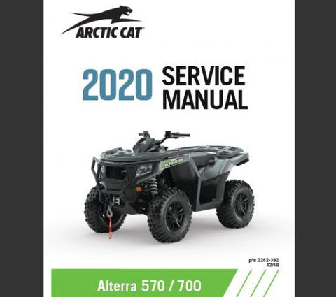  Unlock the full potential of your ARCTIC 2020 CAT ALTERRA 570 / 700 ATV with our comprehensive Service Repair Manual. This PDF file is meticulously designed to provide you with detailed instructions, diagrams, and troubleshooting tips, ensuring that you can maintain and repair your ATV with confidence.
