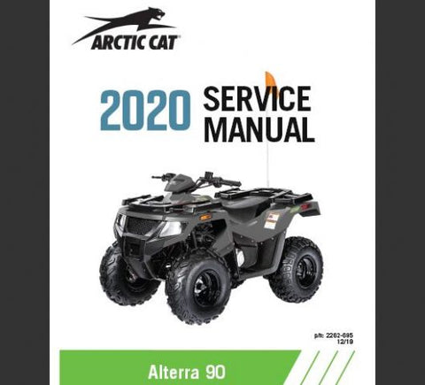 Discover the ultimate resource for maintaining your ARCTIC 2020 CAT ALTERRA 90 ATV with our comprehensive Service Repair Manual in PDF format. This manual is designed to provide you with detailed instructions and insights, ensuring that you can perform repairs and maintenance with confidence and ease.