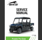 Unlock the full potential of your ARCTIC 2021 CAT Prowler Pro Crew with our comprehensive Service Repair Manual in PFD format. This essential guide is designed to provide you with detailed insights and step-by-step instructions for maintenance and repairs, ensuring your vehicle operates at peak performance.