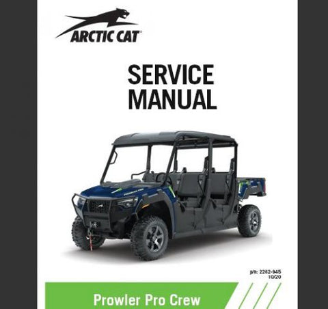 Unlock the full potential of your ARCTIC 2021 CAT Prowler Pro Crew with our comprehensive Service Repair Manual in PFD format. This essential guide is designed to provide you with detailed insights and step-by-step instructions for maintenance and repairs, ensuring your vehicle operates at peak performance.