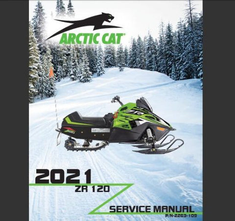 Unlock the full potential of your ARCTIC 2021 CAT ZR 120 snowmobile with our comprehensive Service Repair Manual in PDF format. This essential guide is designed to provide you with detailed instructions and insights, ensuring that you can perform maintenance and repairs with confidence and ease.
