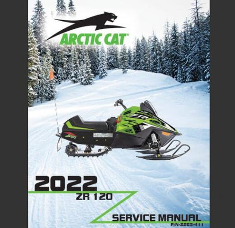 Unlock the full potential of your ARCTIC 2022 CAT ZR 120 snowmobile with our comprehensive Service Repair Manual in PDF format. This essential guide is designed to provide you with detailed instructions and insights, ensuring that you can perform maintenance and repairs with confidence and ease.