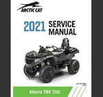  Unlock the full potential of your 2021 Arctic Cat Alterra TRV 700 ATV with our comprehensive Service Repair Manual. This essential guide is designed to provide you with detailed instructions and expert insights, ensuring that you can maintain and repair your ATV with confidence. From routine maintenance to complex repairs, this manual covers it all.