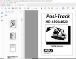 Discover the ultimate resource for your ASV HD 4500 and 4520 Posi Track Loader with our comprehensive Illustrated Master Parts Catalogue Manual. This PDF file is meticulously designed to provide you with detailed diagrams and part numbers, ensuring you can easily identify and order the components you need for maintenance and repairs.