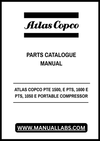 Discover the ultimate resource for maintaining your Atlas Copco portable compressors with the ATLAS COPCO PTE 1500, E PTS, 1600 E PTS, and 1050 E Portable Compressor Parts Catalogue Manual. This comprehensive PDF file is designed to provide you with detailed information on parts, ensuring you have everything you need for efficient repairs and maintenance.