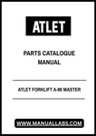 Unlock the full potential of your ATLET A-86 forklift with our comprehensive Master Parts Catalogue Manual. This PDF file is an essential resource for maintenance and repair, providing detailed diagrams and part numbers to ensure you have everything you need at your fingertips.
