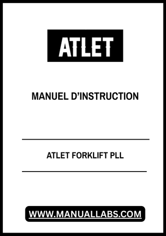 Enhance your operational efficiency with the ATLET Forklift PLL Instruction Manual, available in a convenient PDF format. This comprehensive guide is designed to provide you with all the essential information needed to operate and maintain your ATLET forklift safely and effectively.