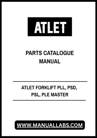 Discover the ultimate resource for maintaining your ATLET forklifts with the ATLET Forklift PLL, PSD, PSL, PLE Master Parts Catalogue Manual. This comprehensive PDF file is designed to provide you with detailed information on all parts and components, ensuring you have everything you need for efficient repairs and maintenance.