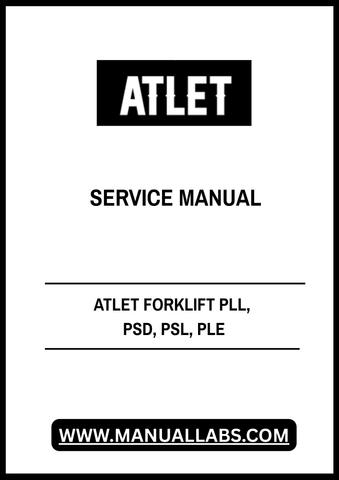 Enhance your maintenance capabilities with the ATLET Forklift Service Manual 2013B, designed specifically for models PLL, PSD, PSL, and PLE. This comprehensive PDF file provides detailed insights into the operational and repair procedures, ensuring you have the right information at your fingertips to keep your equipment running smoothly.
