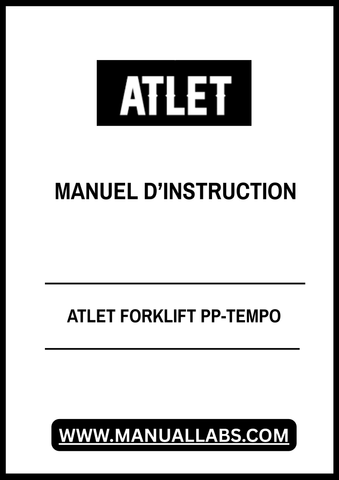 Discover the ATLET Forklift PP-Tempo Instruction Manual, a comprehensive PDF guide designed to enhance your operational efficiency. This manual provides detailed instructions and essential information to ensure safe and effective use of your ATLET forklift, making it an invaluable resource for operators and maintenance personnel alike.