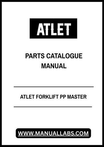 Enhance your maintenance and repair efficiency with the ATLET Forklift PP Master Parts Catalogue Manual (119034). This comprehensive PDF file serves as an essential resource for technicians and operators, providing detailed diagrams and part numbers to streamline your parts ordering process.