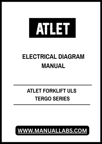 Unlock the full potential of your ATLET Forklift with the ULS Tergo Series Electrical Diagram Manual 2012A. This comprehensive PDF file serves as an essential resource for technicians and operators alike, providing detailed electrical schematics that simplify troubleshooting and maintenance tasks.