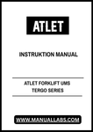 Discover the essential ATLET Forklift UMS Tergo Series Instruction Manual, now available in a convenient PDF format. This comprehensive guide is designed to enhance your operational efficiency and ensure the safe handling of your forklift. With clear instructions and detailed illustrations, you can easily navigate the features and functionalities of your equipment.