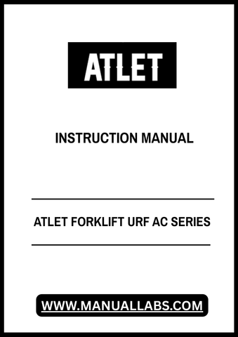 Enhance your operational efficiency with the ATLET Forklift URF AC Series Instruction Manual, now available in a convenient PDF format. This comprehensive guide provides essential information on the features, functions, and maintenance of your ATLET forklift, ensuring you get the most out of your equipment.