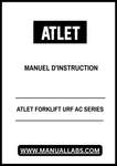 Discover the ATLET Forklift URF AC Series Instruction Manual, a comprehensive PDF guide designed to enhance your operational efficiency. This manual provides detailed insights into the features and functionalities of the ATLET Forklift, ensuring you maximize its performance and longevity.
