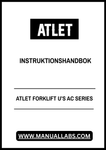 Discover the essential ATLET Forklift U’s AC Series Instructions Manual, now available in a convenient PDF format. This comprehensive guide is designed to enhance your operational efficiency and ensure the safe use of your forklift. With clear instructions and detailed diagrams, you can easily navigate the features and functionalities of your equipment.