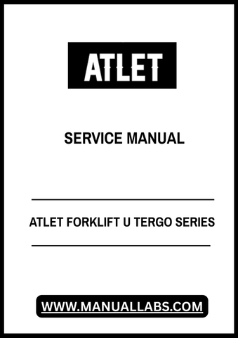 Enhance your operational efficiency with the ATLET Forklift U Tergo Series Service Manual 2013B, now available in a convenient PDF format. This comprehensive guide is designed to provide you with essential information for maintaining and servicing your Tergo series forklifts, ensuring they run smoothly and effectively.
