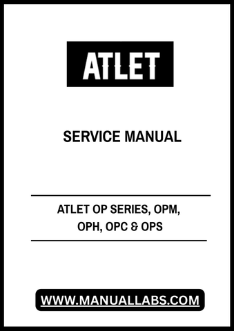 Discover the ultimate resource for maintaining your ATLET OP Series equipment with our comprehensive Service Manual, available in a convenient PDF format. This manual covers the OPM, OPH, OPC, and OPS models, providing you with detailed instructions and insights to ensure optimal performance and longevity of your machinery.