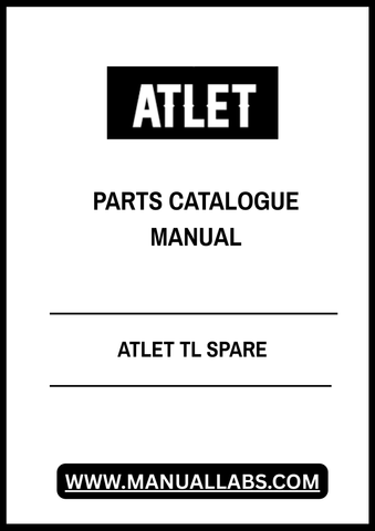 Discover the ATLET TL Spare Parts Catalogue Manual 005814, a comprehensive PDF resource designed for efficient maintenance and repair of your ATLET TL equipment. This manual provides detailed diagrams and part numbers, ensuring you can easily identify and order the necessary components to keep your machinery running smoothly.