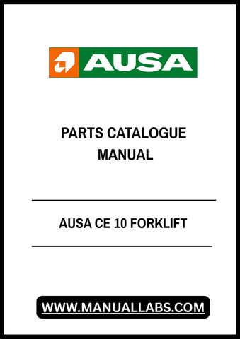 Discover the ultimate resource for maintaining your AUSA CE 10 forklift with our comprehensive Parts Catalogue Manual in PDF format. This essential guide provides detailed diagrams and part numbers, ensuring you can easily identify and order the components you need for optimal performance.