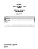 AG CHEM 994, 1194, 994H, 1194H ROGATOR CHASSIS SHOP SERVICE MANUAL 79033846A - PDF FILE