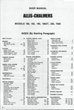 This Allis Chalmers 180, 185, 190, 190XT, 200, 7000 Tractor Service Repair Manual offers expert instruction and guidance to ensure the efficient maintenance and repair of your tractor. With detailed illustrations, diagrams, and step-by-step guidance, you can make sure your Allis Chalmers is in top condition. Download it now for comprehensive maintenance and repair information.