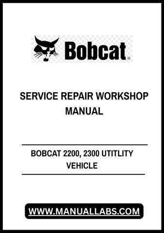 Unlock the full potential of your BOBCAT 2200 and 2300 Utility Vehicles with our comprehensive Service Repair Workshop Manual. This PDF file is meticulously designed to provide you with detailed instructions, diagrams, and troubleshooting tips, ensuring that you can maintain and repair your vehicle with confidence.