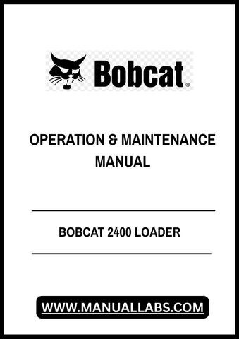Enhance your operational efficiency with the BOBCAT 2400 Loader Operation & Maintenance Manual (6570571) in PDF format. This comprehensive guide is designed to provide you with essential information on the proper use and upkeep of your loader, ensuring optimal performance and longevity.
