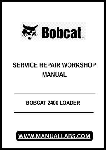 Unlock the full potential of your BOBCAT 2400 Loader with our comprehensive Service Repair Workshop Manual in PDF format. This essential guide provides detailed instructions, diagrams, and troubleshooting tips to ensure your loader operates at peak performance. Whether you're a seasoned mechanic or a DIY enthusiast, this manual is designed to simplify maintenance and repairs.