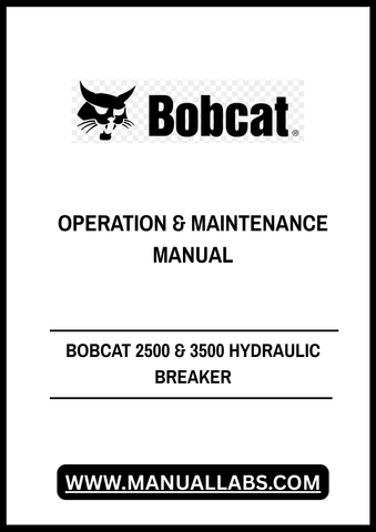 Discover the essential BOBCAT 2500 & 3500 Hydraulic Breaker Operation & Maintenance Manual (6570621) in a convenient PDF format. This comprehensive guide is designed to help you maximize the performance and longevity of your hydraulic breaker, ensuring you get the most out of your investment.