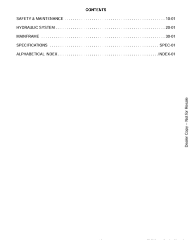 BOBCAT 30FM, 40FM, 40FMR (6990524ENUS) SERVICE MANUAL PDF FILE