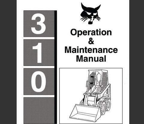 Enhance your operational efficiency with the BOBCAT 310 Skid Steer Loader Operation & Maintenance Manual. This comprehensive PDF guide is designed to provide you with essential information on the effective use and upkeep of your skid steer loader, ensuring optimal performance and longevity.