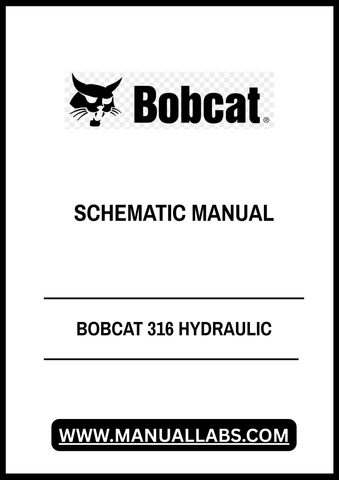 Discover the essential BOBCAT 316 Hydraulic Schematic Manual, now available in a convenient PDF format. This comprehensive guide is designed for operators and technicians who need detailed insights into the hydraulic systems of the BOBCAT 316 model. With clear diagrams and thorough explanations, you can easily navigate the complexities of hydraulic operations.